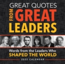 Image for 2022 Great Quotes From Great Leaders Boxed Calendar