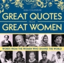 Image for 2024 Great Quotes From Great Women Boxed Calendar