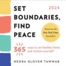 Image for 2024 Set Boundaries, Find Peace Boxed Calendar