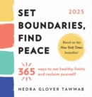 Image for 2025 Set Boundaries, Find Peace Boxed Calendar : 365 Ways to Set Healthy Limits and Reclaim Yourself