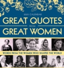 Image for 2025 Great Quotes From Great Women Boxed Calendar