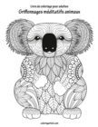 Image for Livre de coloriage pour adultes Griffonnages meditatifs animaux 1 &amp; 2