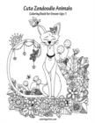 Image for Cute Zendoodle Animals Coloring Book for Grown-Ups 1