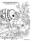 Image for Cute Zendoodle Animals Coloring Book for Grown-Ups 2