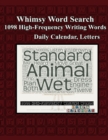 Image for Whimsy Word Search, 1098 High-Frequency Writing Words, Letters