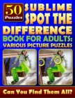 Image for Sublime Spot the Difference Book for Adults : Various Picture Puzzles.: Can You Find All the Differences?