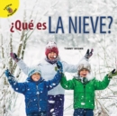 Image for Que es la nieve?: What Is Snow?
