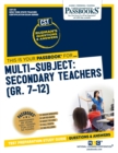 Image for Multi-Subject: Secondary Teachers (Gr. 7-12) (CST-33) : Passbooks Study Guide