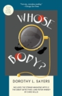 Image for Whose Body? : A Lord Peter Wimsey Mystery