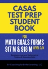 Image for CASAS Test Prep Student Book for Math GOALS Forms 917M and 918M Level C/D