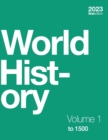 Image for World History, Volume 1 : to 1500 (paperback, b&amp;w)