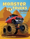Image for Monster Trucks F?rbung Buch Punktmarker Geschicklichkeit mit der Schere