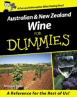 Image for Australian and New Zealand Wine For Dummies
