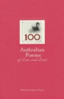 Image for 100 Australian poems of love and loss