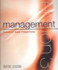 Image for Management Theory and Practice
