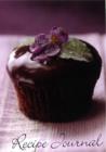 Image for Large Recipe Journal: Violet Cupcake