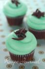 Image for Large Recipe Journal : Mint Cupcake