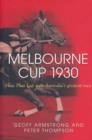Image for Melbourne Cup 1930