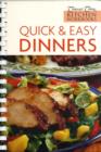 Image for QUICK &amp; EASY DINNERS