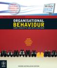 Image for Organisational Behaviour Core Concepts 2E + Ebook Card 6Mths