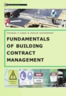 Image for Fundamentals of Building Contract Management