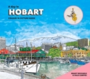 Image for A day in Hobart  : colour-in picture book