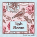 Image for Colouring In Book Mini - Birds and Blooms