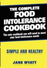 Image for Complete Food Intolerance Cook Book