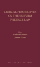 Image for Critical Perspectives on the Uniform Evidence Law