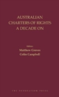 Image for Australian Charters of Rights A Decade On