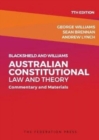 Image for Blackshield and Williams Australian constitutional law and theory
