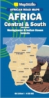 Image for African road maps Africa Central &amp; South : Including Madagascar &amp; Indian Ocean Islands