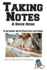 Image for Taking Notes - A Quick Guide