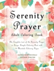 Image for Serenity Prayer Adult Coloring Book