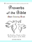 Image for Proverbs of the Bible Adult Coloring Book