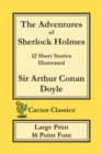 Image for The Adventures of Sherlock Holmes (Cactus Classics Large Print)