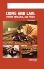Image for Crime and Law: Theory, Research, and Policy