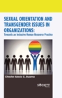 Image for Sexual Orientation and Transgender Issues in Organizations: Towards an Inclusive Human Resource Practice