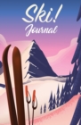 Image for Ski Journal : 120-page Blank, Lined Writing Journal for Skiers- Makes a Great Gift for Anyone Into Skiing (5.25 x 8 Inches / Pink)