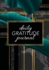 Image for Daily Gratitude Journal : (Green Leaves with Black and Gold Background) A 52-Week Guide to Becoming Grateful