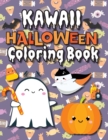 Image for Kawaii Halloween Coloring Book : (Ages 4-8, 6-12, 8-12, 12+) Full-Page Monsters, Spooky Animals, and More! (Halloween Gift for Kids, Grandkids, Adults, Holiday)