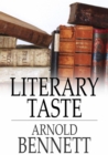 Image for Literary Taste: How to Form It