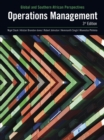 Image for Operations Management Global &amp; Southern African Perspective