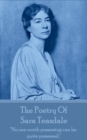 Image for Poetry Of Sara Teasdale