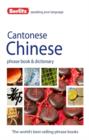 Image for Berlitz Phrase Book &amp; Dictionary Cantonese Chinese
