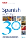 Image for Berlitz Language: Spanish in 30 Days