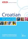 Image for Berlitz For your Trip Croatian
