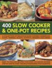 Image for 400 slow cooker &amp; one-pot recipes  : a collection of delicious slow-cooked casseroles, soups, terrines, roasts, hot-pots, desserts and drinks
