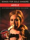 Image for Songs for Solo Singers : Adele