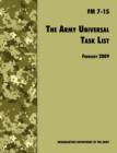 Image for The Army Universal Task List